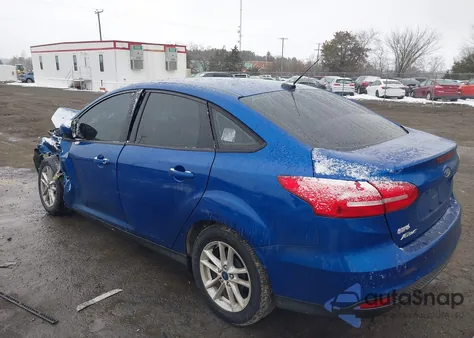 2018 Ford Focus Se из США, поврежденный, VIN 1FADP3F24JL209593